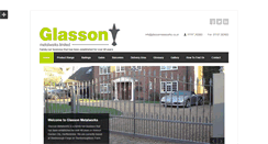 Desktop Screenshot of glassonmetalworks.co.uk